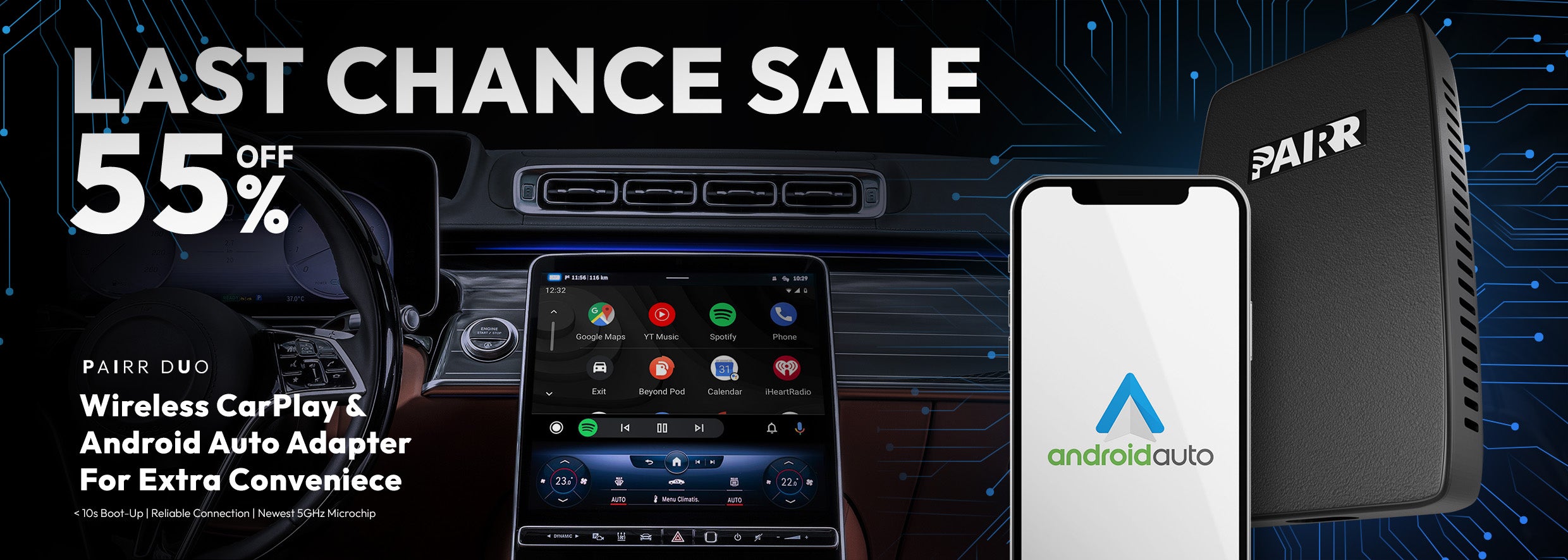 Revolutionary Wireless Carplay Adapter Pairr